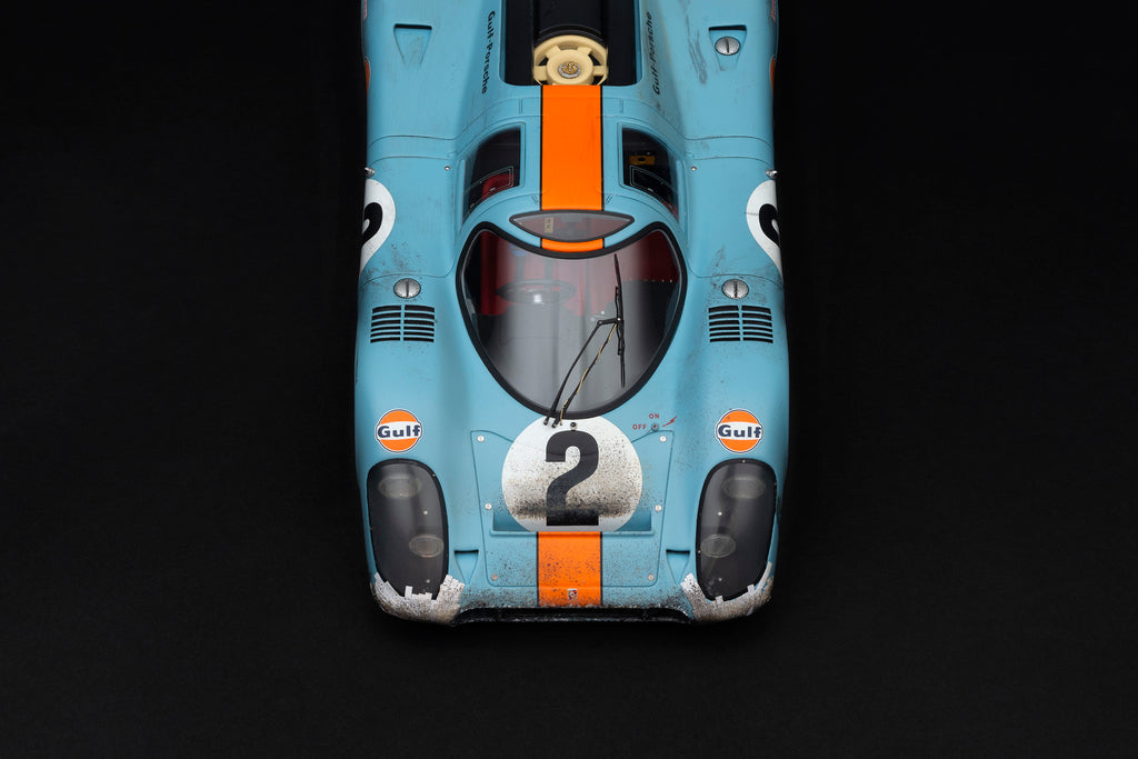 最后25台Amalgam 1:18保时捷917K旧化模型