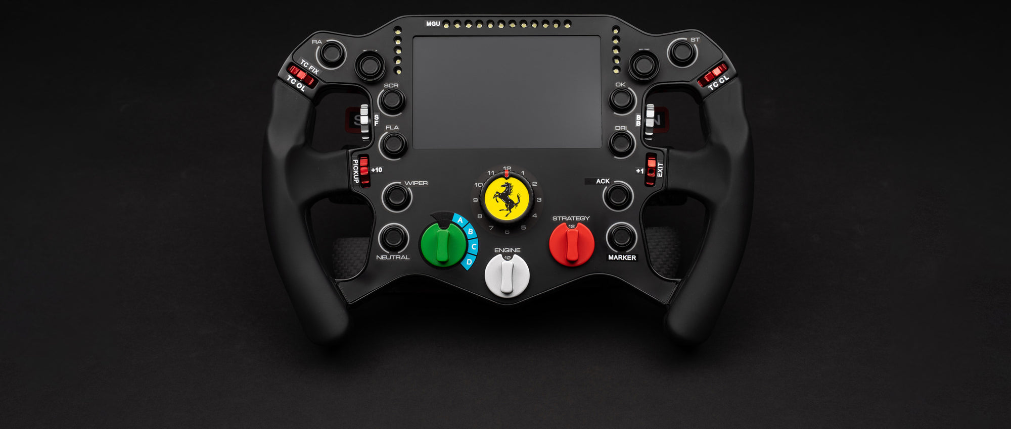 法拉利 499P 方向盘 - 2023 年勒芒冠军