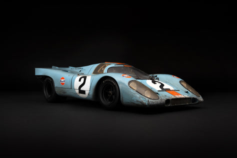 保时捷917K - 1971年戴通纳冠军 - 海湾涂装 -赛事旧化