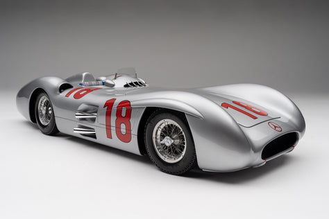 奔驰汽车W196 Streamliner-1954法国大奖赛-方吉奥