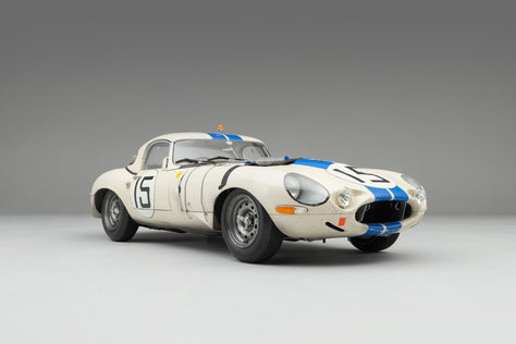 捷豹轻型E-type-1963勒芒24小时耐力赛款-做旧版