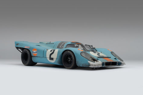 保时捷917K-1970年代托纳24小时耐力赛冠军-旧化模型