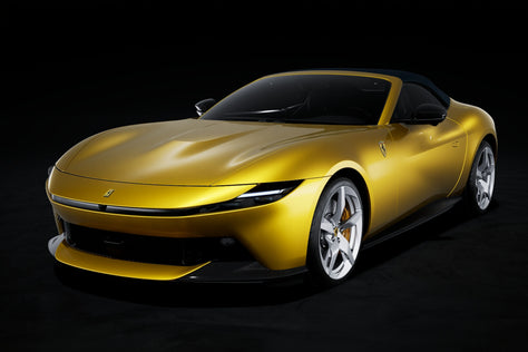 法拉利 Amalfi Spider (2026) - Giallo Montecarlo