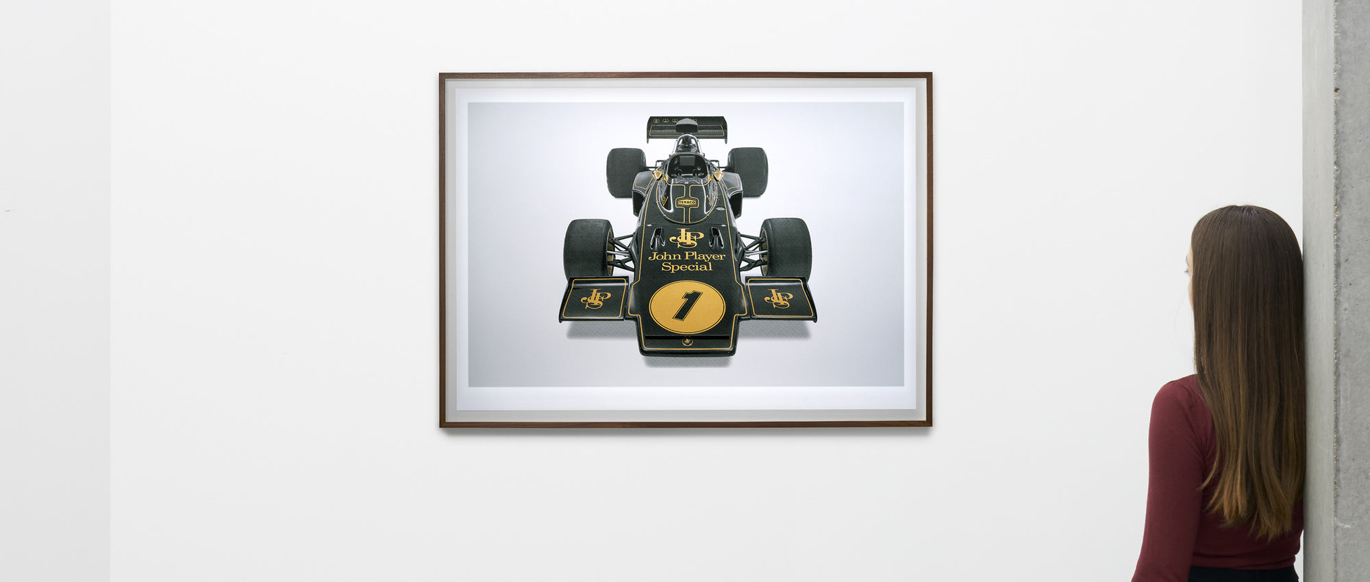 Lotus 72D - Alan Thornton Fine Art Screen Print