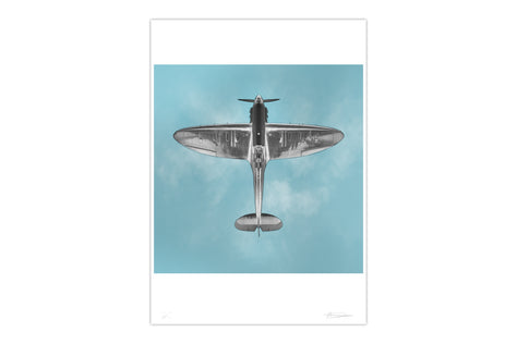 Spitfire战斗机 - Alan Thornton - 艺术丝印版画