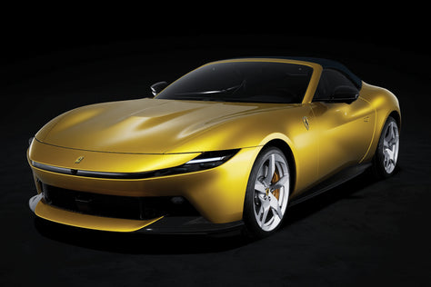 法拉利 Amalfi Spider (2026) - Giallo Montecarlo