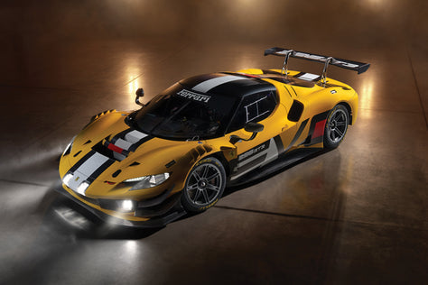 法拉利 296 GT3 Evo - 定制团队涂装服务