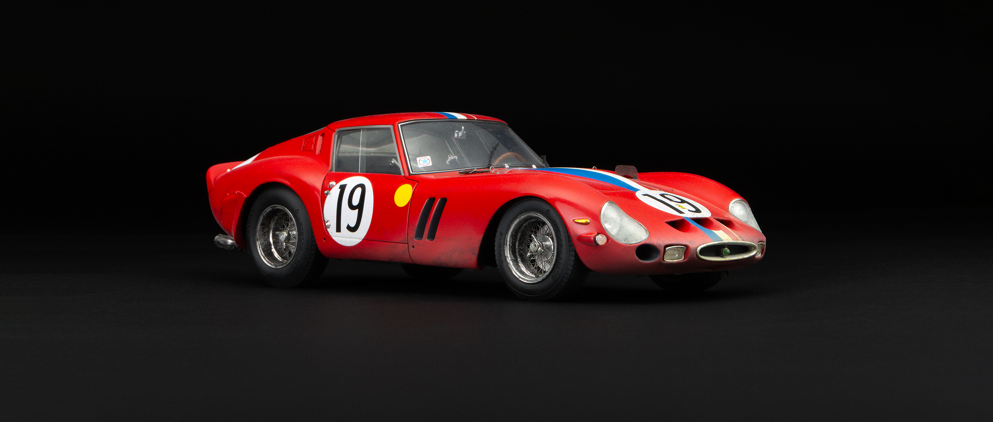 法拉利250 GTO - 3705GT - 1962年勒芒GT组冠军-旧化模型