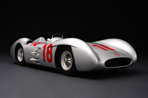 奔驰汽车W196 Streamliner-1954法国大奖赛-方吉奥
