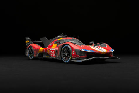 法拉利 499P - 2023 年勒芒冠军 - 旧化