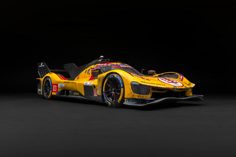 法拉利 499P - 2025 年勒芒 - 旧化