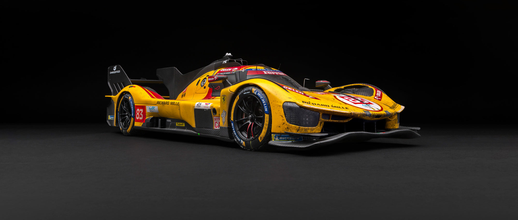 法拉利 499P - 2025 年勒芒 - 旧化