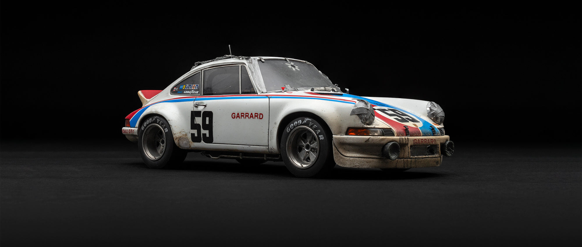 保时捷 911 RSR 2.8 - 1973 年戴通纳 - 布鲁莫斯赛车涂装 - Race Weathered