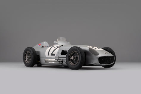 梅赛德斯W196 Monoposto-1955年英国大奖赛-旧化模型