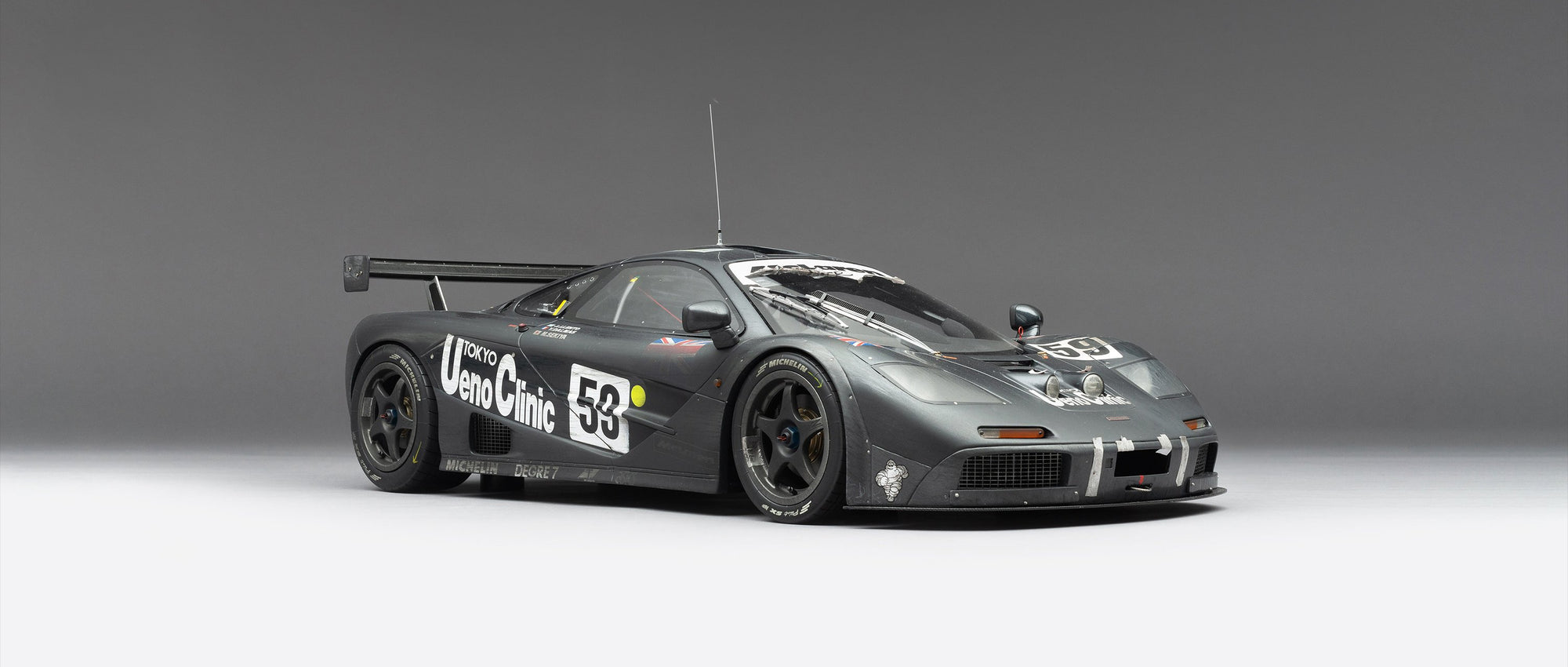 迈凯伦F1 GTR Ueno Clinic涂装-1995年勒芒冠军-旧化模型