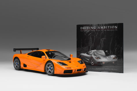 迈凯伦F1 LM配套附戈登·穆雷签名的专属精装书《Driving Ambition》