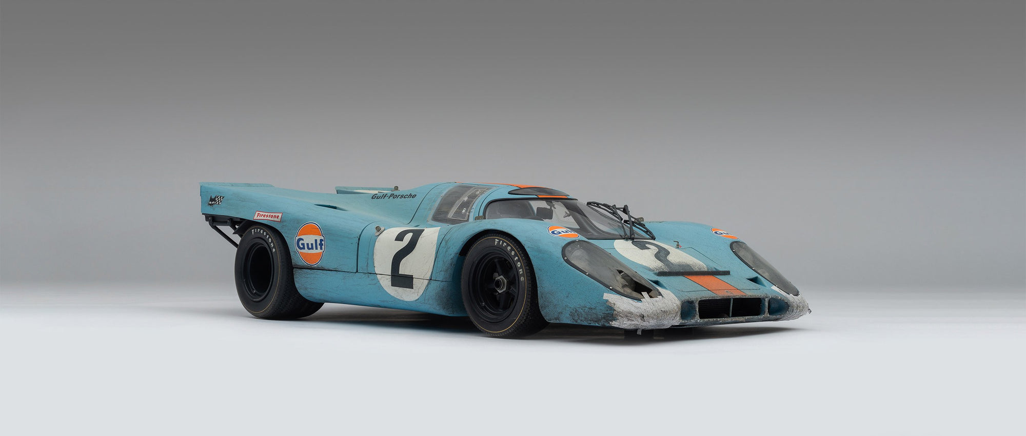 保时捷917K-1970年代托纳24小时耐力赛冠军-旧化模型