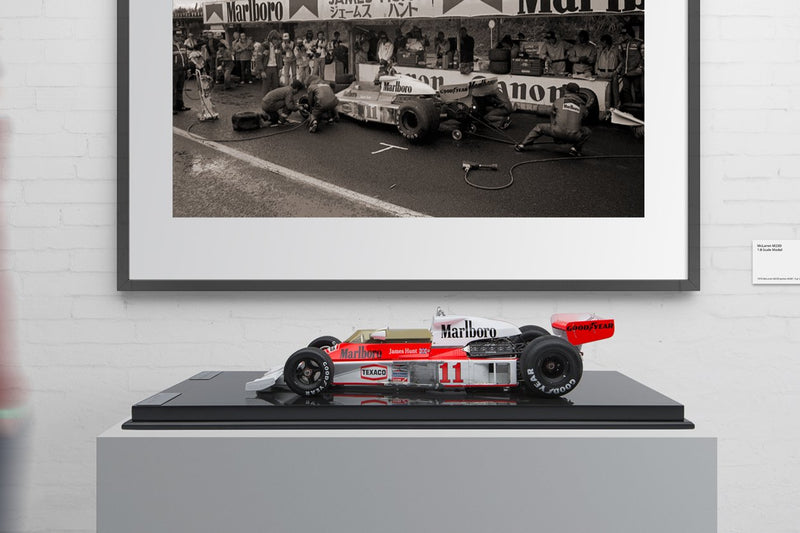 迈凯伦M23D-1976年日本大奖赛冠军-Hunt-旧化模型