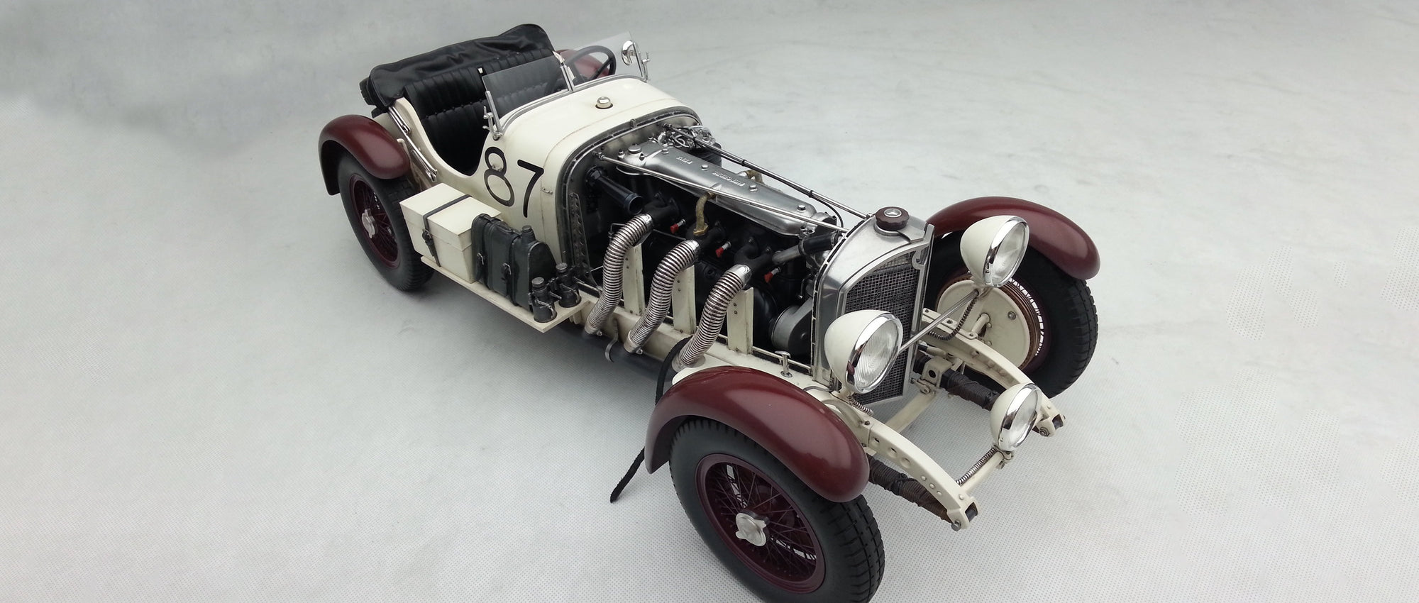 奔驰汽车SSKL-1931年Mille Miglia冠军-轻度做旧